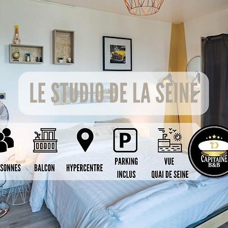 Studio De La Seine - Balcon - Hypercentre - Parking Inclus Apartment Troyes Exterior foto