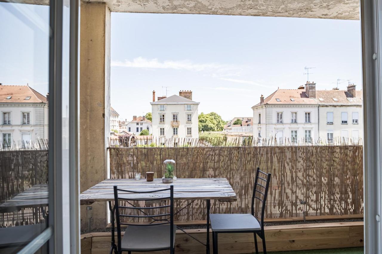 Studio De La Seine - Balcon - Hypercentre - Parking Inclus Apartment Troyes Exterior foto