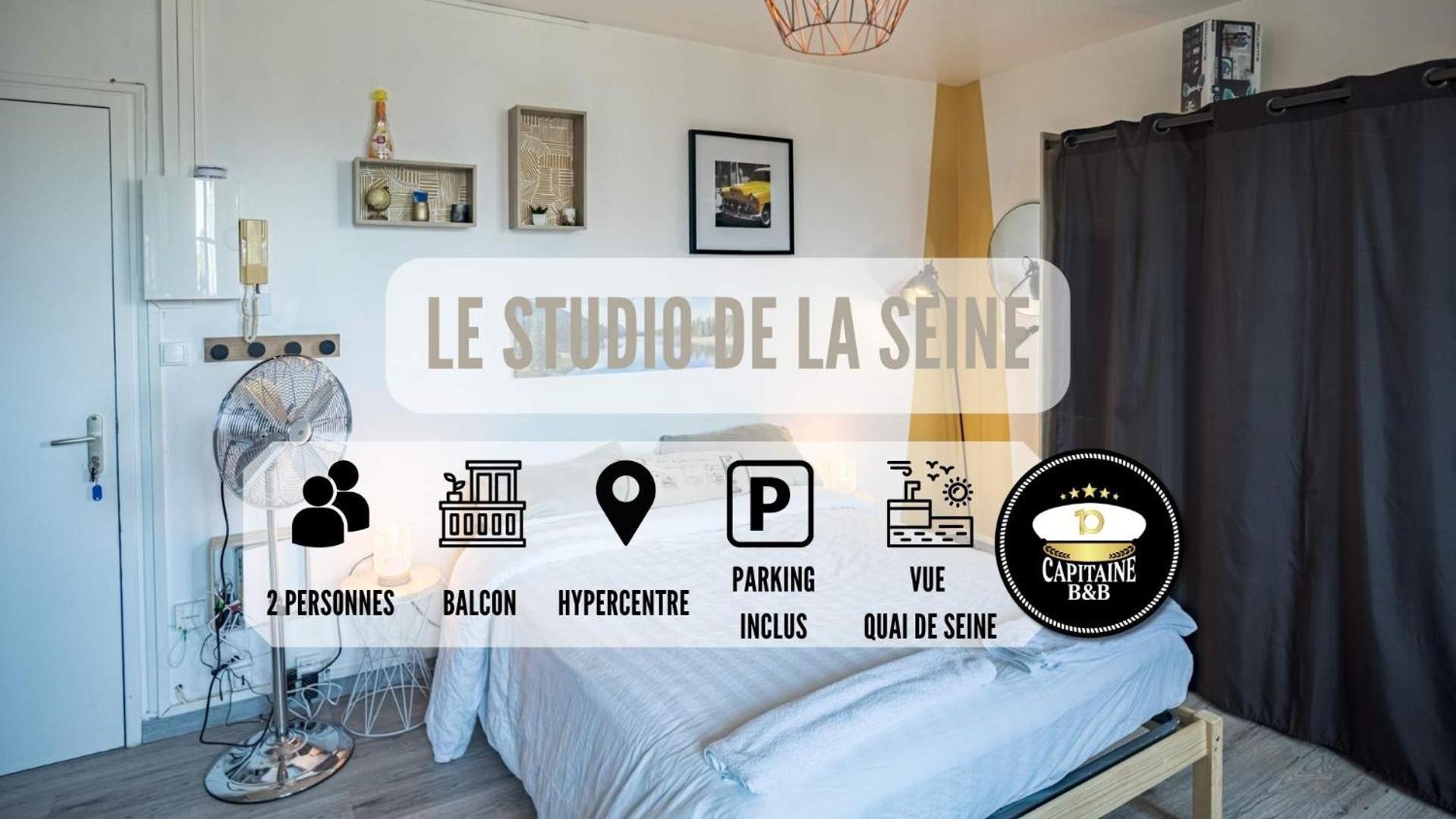 Studio De La Seine - Balcon - Hypercentre - Parking Inclus Apartment Troyes Exterior foto